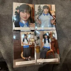 山崎天 What's KAZOKU MV制服 4種コンプ 生写真のサムネイル