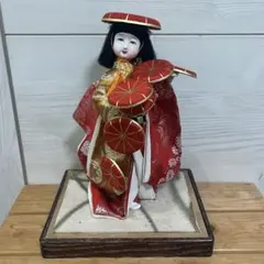 七枚笠 双葉特選 日本人形ケース付 Antique Japanese doll♪ 七枚笠 双葉特選 日本人形ケース付 Antique Japanese doll♪ - メルカリ