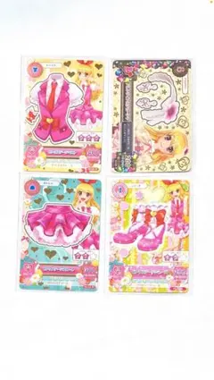 ピンクステージコーデ　アイカツカード　排出版　星宮いちご