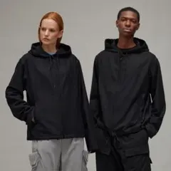 MUJI Labo コットンライトキャンバス フーデッドブルゾン 黒L - メルカリ