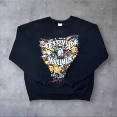 NFL アメフト ビッグプリント スウェット ストリート 古着 vintage