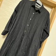 mizuiro ind ブラック シャツワンピース　美品