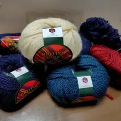 BRITISH EROIKA 毛糸 100%ウール