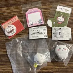 ちいかわ　ならぶんです3 ちいぽけノベルティ　セブンイレブン缶ミラー　メモ