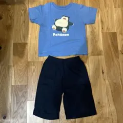 カビゴン　ポケモン 半袖パジャマ上下セット　140cm