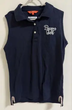 ★美品★BEAMS GOLF ビームスゴルフ / 衿裏フラワー ポロシャツ DRY / サイズ XL BEAMS GOLF SPECIALITIES