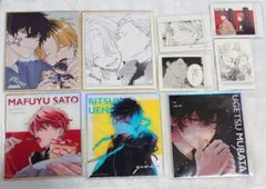 ギヴン展 色紙 入場特典 全4種コンプリート ぱしゃこれ 額縁付き
