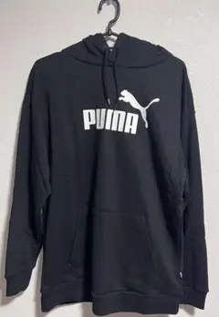 PUMA ブラック フード付きパーカー