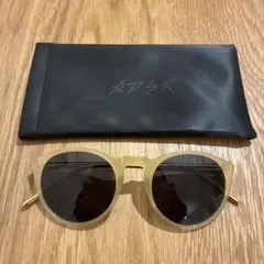 美品】 ADSR WOLFF 01 クリアレンズ 度無し GOLD 付属品付き - メルカリ