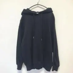 【GU】【最終値下げ】パーカー　黒　ブラック　スウェット　S