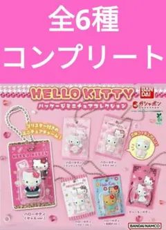 【新品・未開封】ハローキティ パッケージミニチュアコレクション 全6種