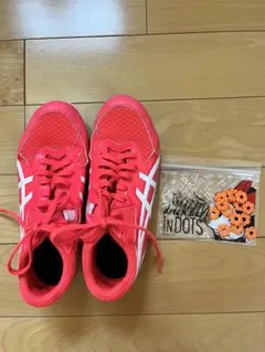ASICS EFFORT スパイク レッド 23.5センチ - メルカリ