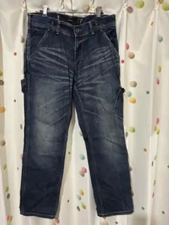 美品　Johnbull レトロブルー デニム