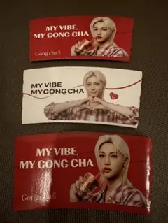 ゴンチャ　Gong cha Felix　フィリックス　カップスリーブ
