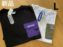 OUTDOOR アウトドア 新品 メンズL 半袖Tシャツ 2枚セットのサムネイル
