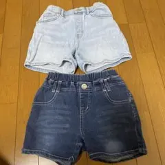 UNIQLO キッズ 半ズボン 130サイズ とB&G140サイズ￼2点セット
