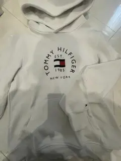 TOMMY HILFIGER ロゴパーカー　フード　トレーナー　裏起毛