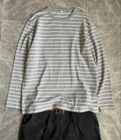 00s アーカイブ　cityboy old uniqlo ボーダーロンT XL