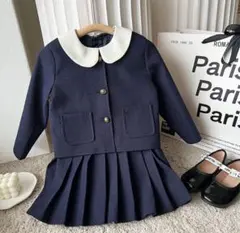 美品♡ 子供用　ワンピースセットアップ　ジャケット　ワンピースセット