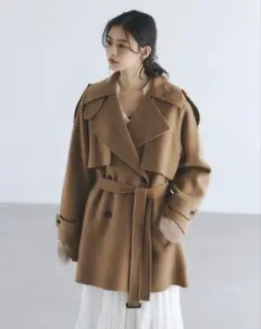 2025年最新】リバーミドルトレンチコート anuansの人気アイテム - メルカリ