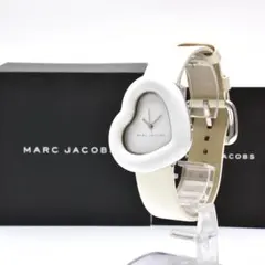 美品 稼働品 MARC JACOBS マークジェイコブス レディース ハート 白のサムネイル