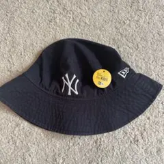 【新品未使用】NEWERA ニューエラ キッズバケットハット ネイビー L/XL