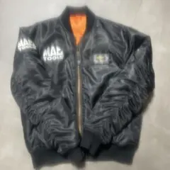 MAC TOOLS MA-1 ジャケット Yahoo!オークション - 未使用 刺繍 希少 MACTOOLS マックツール