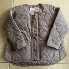 新品、未使用キルティングジャケット ベージュ M-L