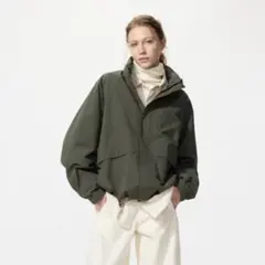 【新品】UNIQLOユニクロ　ウィンドプルーフスタンドブルゾン　L