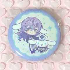 にじさんじ 星導ショウ キラキラ缶バッジ サンリオ