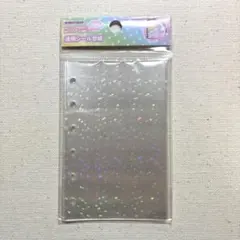 MERING メリング　透明シール台紙　ハードタイプ　キラキラプリズムスター柄