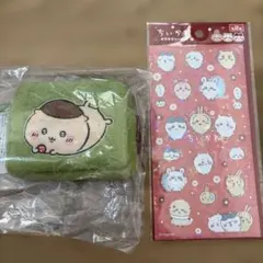 ちいかわ くりまんじゅう　ポーチとシールセット