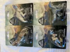 Jurassic World 恐竜ミニサイズ　フィギュアセット4体