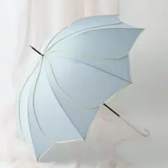 新品　Francfranc バイカラーパイピング 長傘 58cm グリーンのサムネイル