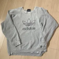 adidas グレー スウェット ヴィンテージ　80’s