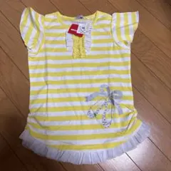 miki HOUSE 120cm Tシャツ イエロー