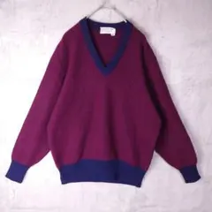 GIVENCHY ジバンシィ カシミヤ ニット ボルドー サイズ4 Vネックのサムネイル