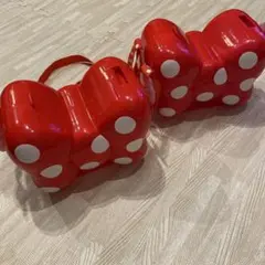 ディズニー　ミニーちゃん　リボン型　ポップコーンバケット　2個セット