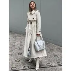 ジェラートトレンチ コート IVOY3 rienda