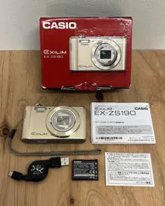 CASIO EXILIM EX-ZS180 シルバー 動作確認済デジタルカメラ - メルカリ