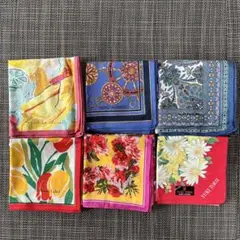 ブランドハンカチ　6枚セット　Private Label kenzo他