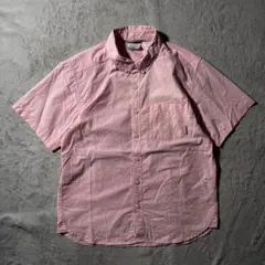 【Y9173】Columbia 半袖シャツ　サイズM ピンクのサムネイル