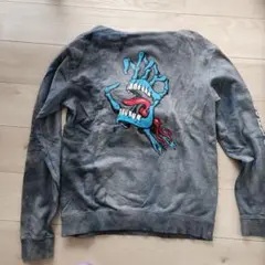 Santa Cruz グラフィックフードスウェット Mサイズ