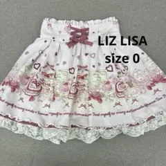K988♪ LIZ LISA フレアミニスカート スイーツ　くま　ハートのサムネイル