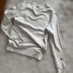 Champion グレー クルーネック トレーナー L