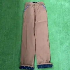 美品　ブラウン 長ズボン 160サイズ