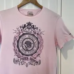 【良品】TOMMY Tシャツ　ピンク　トミー