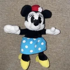 ディズニー　ミニーマウス　ミニー　ぬいぐるみバッジ