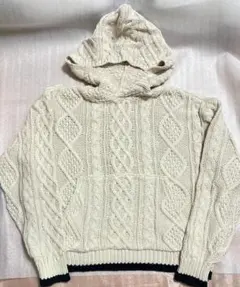 GOODENOUGH グッドイナフ フィッシャーマンニット GOODENOUGH - 初期 95年 グッドイナフ フィッシャーマンベスト 藤原