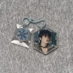 TXT アクリルキーリング ガチャ シークレット 誓い ポップアップ　ヨンジュン TXT アクリルキーリング ガチャ シークレット 誓い ポップアップ